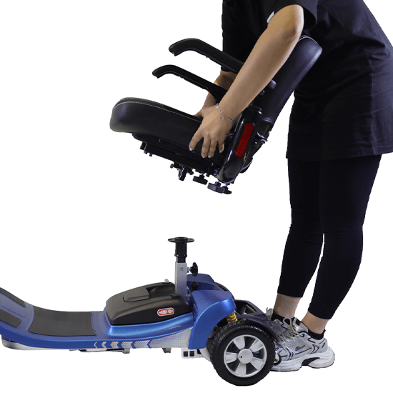 Aspire Elio Small Pull Apart Mobility Scooter