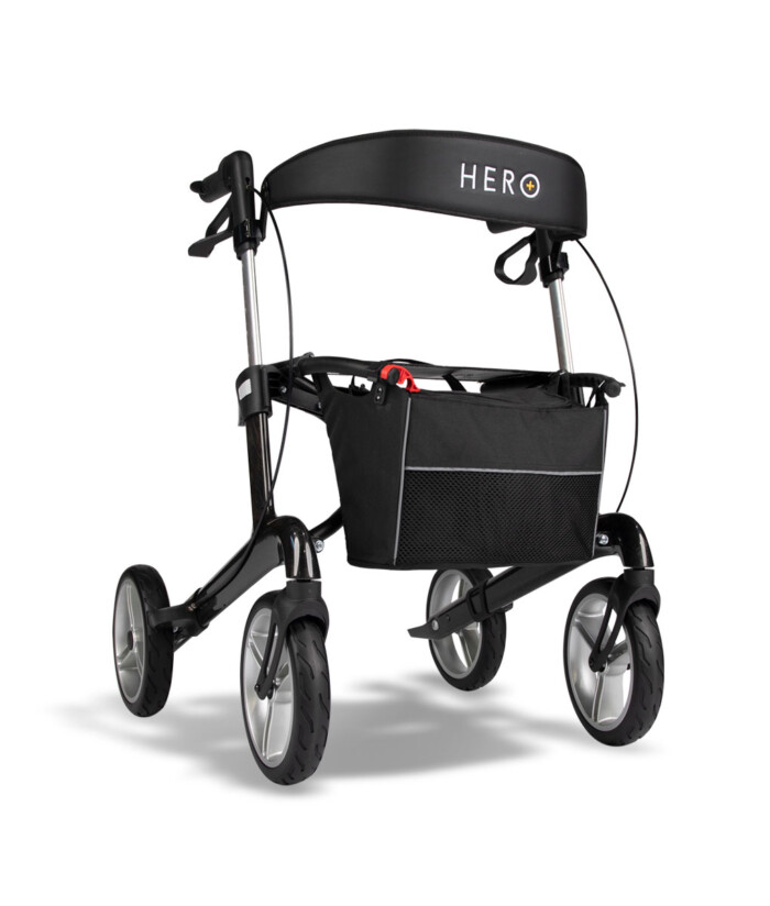 Hero Medical Euro Lite Seat Walker Carbon Fibre
