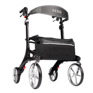 Hero Medical Outdoor Lite Carbon Fibre seat walker rollator