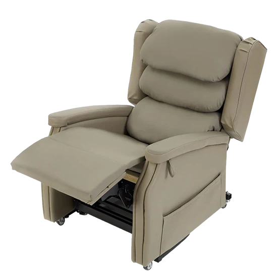 Configura Comfort reclined with legrest up
